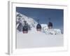 The Cable Car Between Italy and France Through the Mont Blanc Massif, Aiguille Du Midi, Chamonix, H-Angelo Cavalli-Framed Photographic Print