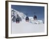 The Cable Car Between Italy and France Through the Mont Blanc Massif, Aiguille Du Midi, Chamonix, H-Angelo Cavalli-Framed Photographic Print