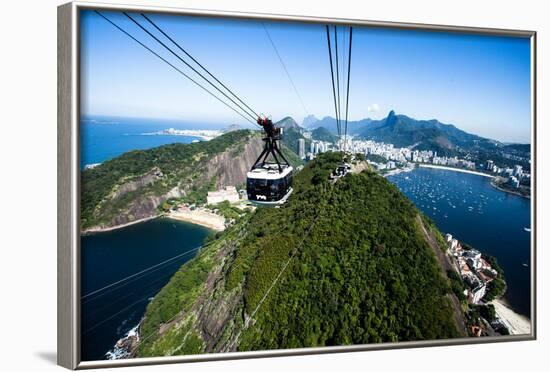 The Cable Car To Sugar Loaf In Rio De Janeiro-Mariusz Prusaczyk-Framed Photographic Print