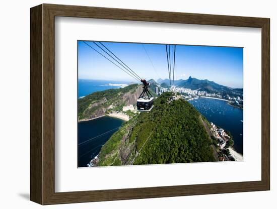 The Cable Car To Sugar Loaf In Rio De Janeiro-Mariusz Prusaczyk-Framed Photographic Print