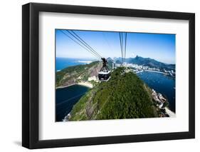 The Cable Car To Sugar Loaf In Rio De Janeiro-Mariusz Prusaczyk-Framed Photographic Print