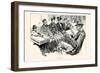 The Cable Car-Charles Dana Gibson-Framed Art Print