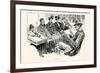 The Cable Car-Charles Dana Gibson-Framed Art Print