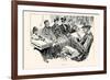 The Cable Car-Charles Dana Gibson-Framed Art Print