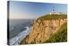 The Cabo Da Roca Lighthouse Overlooks the Promontory Towards the Atlantic Ocean at Sunset, Sintra-Roberto Moiola-Stretched Canvas