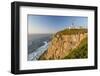 The Cabo Da Roca Lighthouse Overlooks the Promontory Towards the Atlantic Ocean at Sunset, Sintra-Roberto Moiola-Framed Photographic Print