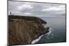 The Cabo Espichel coast on the Atlantic Ocean with lighthouse in the distance, Lisbon, Portugal, Eu-Thomas L. Kelly-Mounted Photographic Print