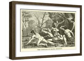 The Caboclos of Brazil Shooting-null-Framed Giclee Print