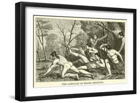 The Caboclos of Brazil Shooting-null-Framed Giclee Print