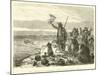 The Cacharpari, or Farewell Festival of the Quichua Indians-Édouard Riou-Mounted Giclee Print