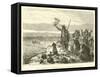 The Cacharpari, or Farewell Festival of the Quichua Indians-Édouard Riou-Framed Stretched Canvas