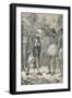 The Cacique Placing a Crown Upon the Head of Columbus, 1904-null-Framed Giclee Print