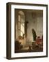 The Cactus Lover; Der Kaktusliebhaber, C.1860-Carl Spitzweg-Framed Giclee Print