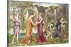 The Cadence of Autumn, 1905-Evelyn De Morgan-Stretched Canvas
