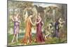 The Cadence of Autumn, 1905-Evelyn De Morgan-Mounted Giclee Print