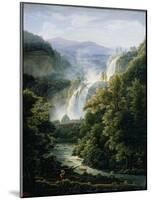 The Caduta Delle Marmore Waterfall on the River Velino, 1819-Fedor Mikhailovich Matveev-Mounted Giclee Print