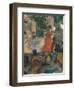 The Café-Concert at Les Ambassadeurs-Edgar Degas-Framed Premium Giclee Print