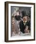 The Cafe Concert-Edouard Manet-Framed Giclee Print