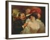 The Cafe Francis, 1906-George Luks-Framed Giclee Print