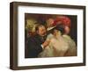 The Cafe Francis, 1906-George Luks-Framed Premium Giclee Print