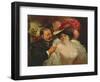 The Cafe Francis, 1906-George Luks-Framed Giclee Print