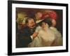 The Cafe Francis, 1906-George Luks-Framed Giclee Print