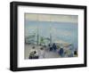 The Cafe Terrace at the Lake Geneva, 1908-Nikolaj Klodt-Framed Giclee Print