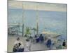 The Cafe Terrace at the Lake Geneva, 1908-Nikolaj Klodt-Mounted Giclee Print