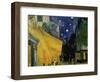 The Café Terrace on the Place du Forum, Arles, at Night, c.1888 (detail)-Vincent van Gogh-Framed Premium Giclee Print