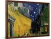 The Café Terrace on the Place du Forum, Arles, at Night, c.1888 (detail)-Vincent van Gogh-Framed Giclee Print