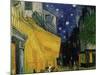 The Café Terrace on the Place du Forum, Arles, at Night, c.1888 (detail)-Vincent van Gogh-Mounted Giclee Print
