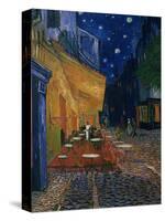 The Café Terrace on the Place du Forum, Arles, at Night, c.1888-Vincent van Gogh-Stretched Canvas