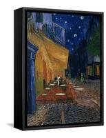 The Café Terrace on the Place du Forum, Arles, at Night, c.1888-Vincent van Gogh-Framed Stretched Canvas