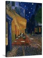 The Cafe Terrace on the Place du Forum, Arles, at Night, c.1888-Vincent van Gogh-Stretched Canvas