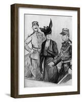 The Caillaux Trial by Paul Renouard-Paul Renouard-Framed Art Print