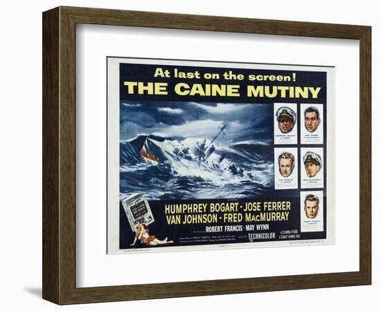 The Caine Mutiny, 1954, Directed by Edward Dmytryk-null-Framed Giclee Print