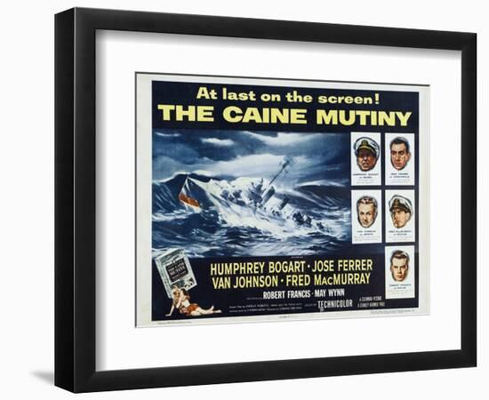 The Caine Mutiny, 1954, Directed by Edward Dmytryk-null-Framed Giclee Print