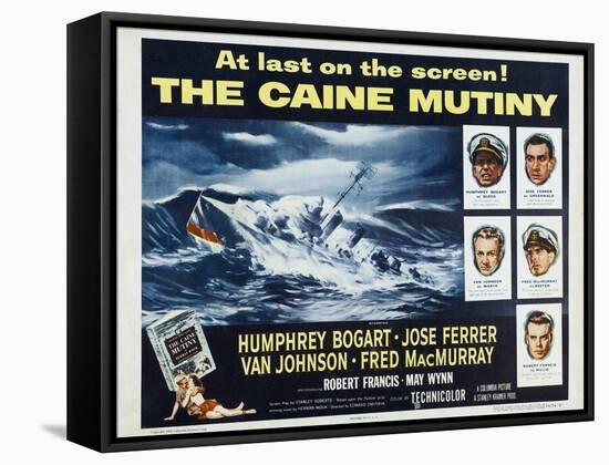 The Caine Mutiny, 1954, Directed by Edward Dmytryk-null-Framed Stretched Canvas