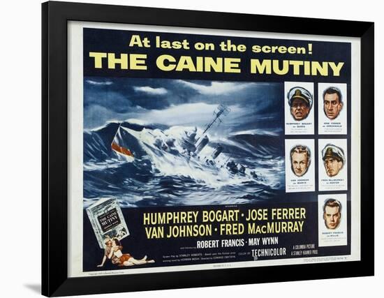 The Caine Mutiny, 1954, Directed by Edward Dmytryk-null-Framed Giclee Print