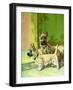 The Cairn Terrier Pair-Diana Thorne-Framed Art Print