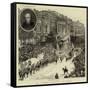 The Calderon Bicentenary at Madrid-null-Framed Stretched Canvas