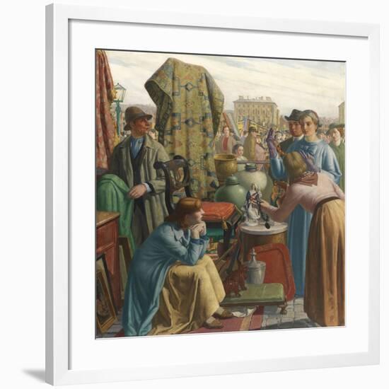 The Caledonian Market-Harry Morley-Framed Giclee Print