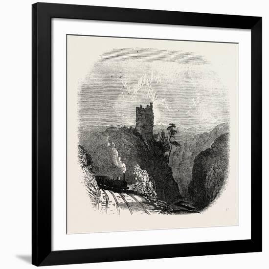 The Caledonian Railway: Woodhouse Tower, UK, 1847-null-Framed Giclee Print