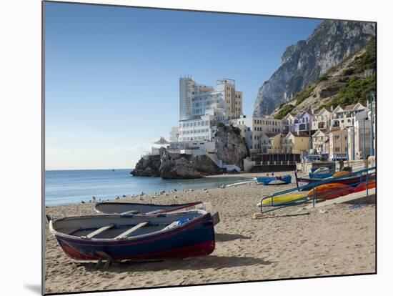 The Caleta Hotel, Catalan Bay, Gibraltar, Europe-Giles Bracher-Mounted Photographic Print