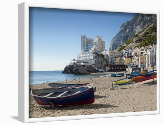 The Caleta Hotel, Catalan Bay, Gibraltar, Europe-Giles Bracher-Framed Photographic Print