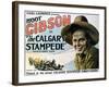 The Calgary Stampede, 1925, Directed by Herbert Blache-null-Framed Giclee Print