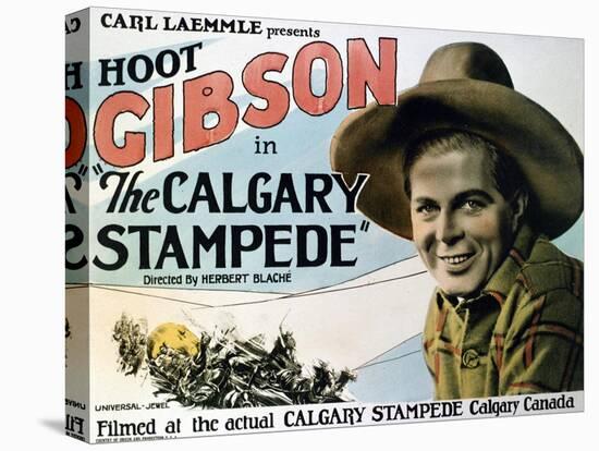 The Calgary Stampede, 1925, Directed by Herbert Blache-null-Stretched Canvas