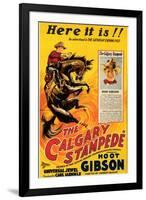 The Calgary Stampede-null-Framed Art Print