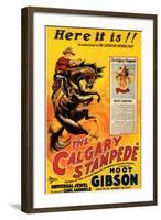 The Calgary Stampede-null-Framed Art Print