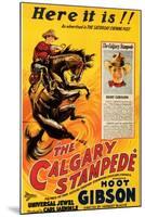 The Calgary Stampede-null-Mounted Art Print